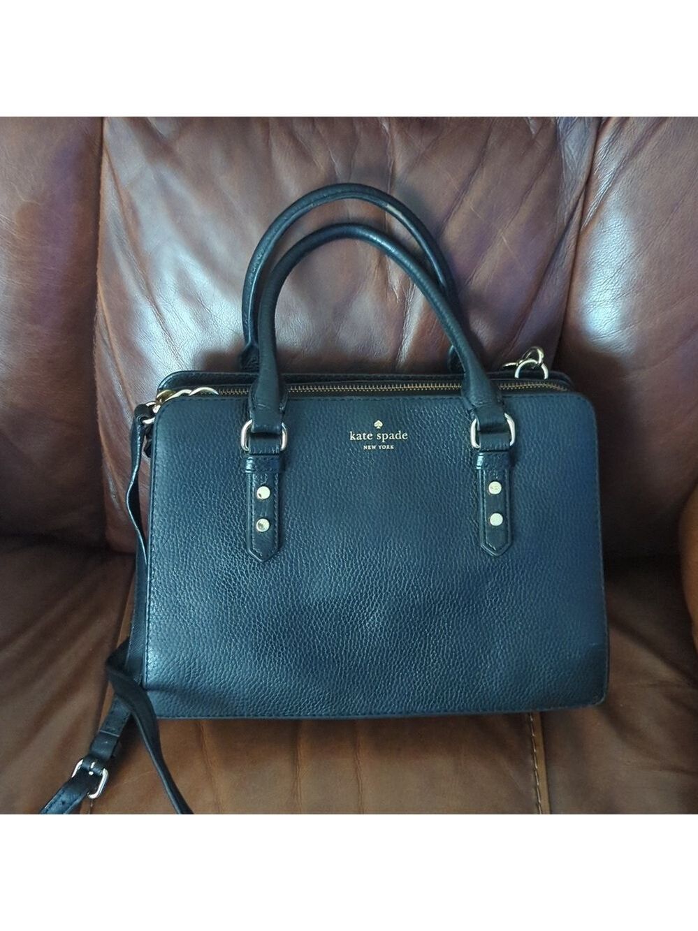 Kate Spade BlackMulberry Street Lise Satchel - Picture 5 of 14